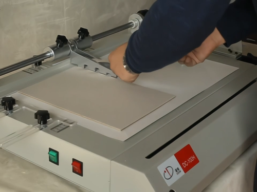 Hot Book Maker Kit ! A4 Book Binding Machine Book Binder + Hard Cover Case Maker - Video 1 of 1
