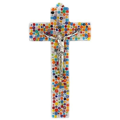 Murano Glass Crucifix