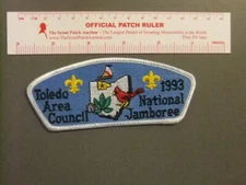 Boy Scout 1993 Toledo Area OH JSP WHT 6588AA