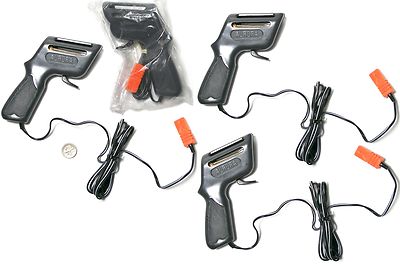 4pc TOMY Aurora AFX HO Slot Car LONG LEAD PLUG IN CONTROLLER