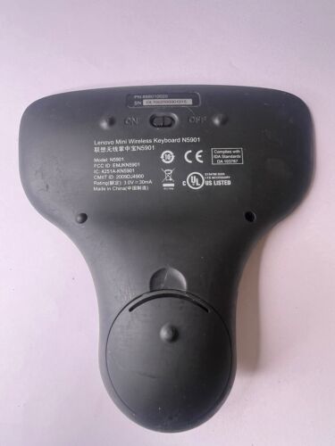 Lenovo Multimedia Wireless Mini Keyboard Remote N5901 NO USB Dongle/Receiver - Picture 2 of 3