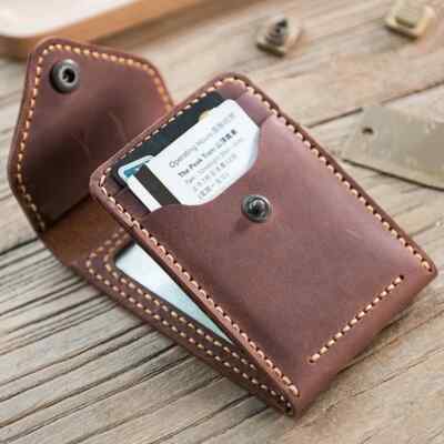 Card Horder Men Holders Leather Buiness Card Wallet Driving License Holder