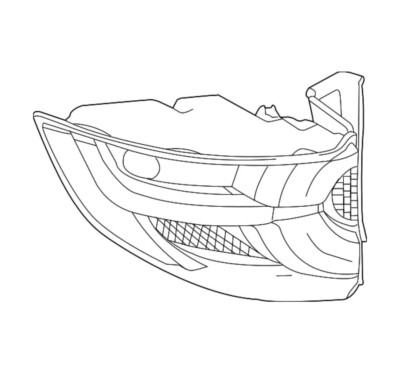 Genuine Land-Rover Tail Lamp LR135597