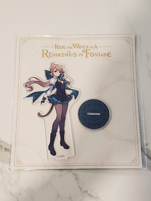 Genshin Impact Game Art Exhibition 2023 Lynette Acrylic Character Stand miHoyo
