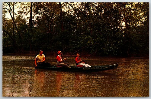 Niangua River Float Service, Bennett Spring Park, Libanon, Missouri - Postkarte