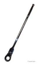 ASTRO TOOLS RATCHET HANDLE – flex head – 18” long for nano sockets – #78218