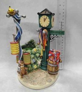 Goebel Hummel Carnival Hummelscape Candlelight Carnival #1025-D