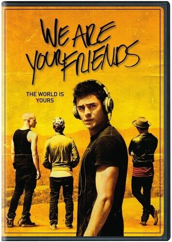 WE ARE YOUR FRIENDS DVD NEW SEALED Zac Efron - Picture 1 of 1