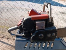 Motosega Jo-Bu Tiger, rossa, non funzionante ma con motore che gira