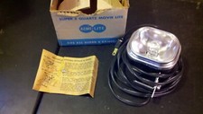 Super 8 Quartz Movie Lite Camera Light Model 709 650W Lamp DVY 120V w/ Paperwork