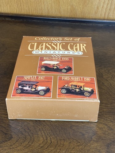 Readers Digest Collectors Car Set ~ 1989 ~ 6 CLASSIC CAR MINIATURES ~ NIB - Picture 5 of 7