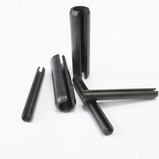 Spannstifte ISO8752/DIN 1481 14-40 Spannh&uuml;lsen Federstahl schwarz Holstifte