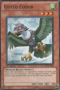 Gusto Codor - GENF-EN028 - Common - 1st Edition x3 - Near Mint