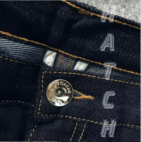 BBC ICECREAM RUNNING DOG SUMMER MEN'S CLASSIC JEANS SIZE30/32/34/36/38/40/42New - Picture 4 of 14