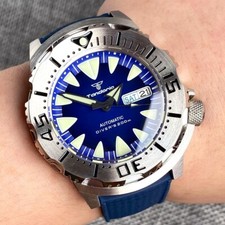 20ATM Tandorio 42mm Monster NH36A Automatic Men Watch AR Sapphire Glass Luminous