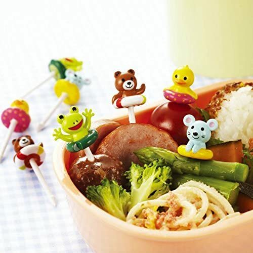 Human Made ❤️ OBENTO SET Japanese Bento Lunch Accessories Food Picks Animals Float
