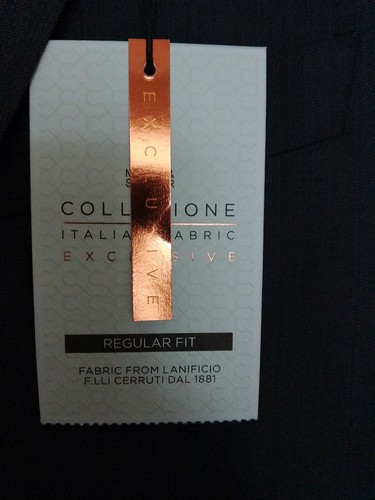 Marks and Spencer Mens Collezione Cerruti Blazer Jacket 100% Wool 38L Grey NEW - Picture 9 of 13
