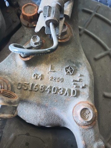 2018 DODGE CHALLENGER RWD Left Driver Front Suspension Knee 15-23 Used OEM - Picture 19 of 24