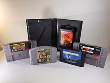 Lot of 5 Super Nintendo N64 and Sega Genesis Games Lion King Zoop etc Tested