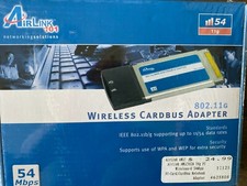 Airlink 101 Wireless Cardbus Adapter AWLC3026 Sealed Brand New