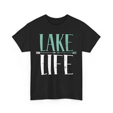 Lake Life Shirt, Lake Boating Fishing Lovers Women Men Vintage T-shirt 