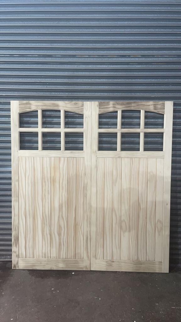 Wooden Garage doors eBay