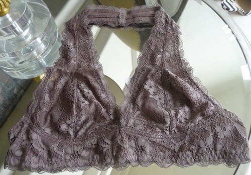 Nuevo con etiquetas Free People Sujetador - Sujetador Halter de Encaje Galloon - Imagen 63 de 87