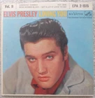 ELVIS PRESLEY loving you volume two RCA EPA 2-1515 vintage EP w/ COVER vg+