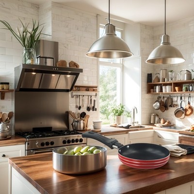 Fried Eggs Saucepan Frying Pan Flat Non-Stick Cookware Kitchen Accessories