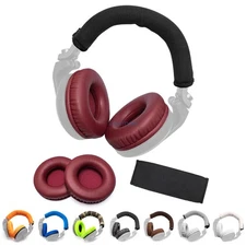 Protein Leather Ear Pads For Pioneer HDJ-X5/X5BT X7/X7BT X10 Headband Cover Kit