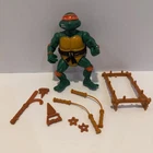 TMNT Teenage Mutant Ninja Turtles 1988 Michaelangelo Hard Head Complete Vintage!