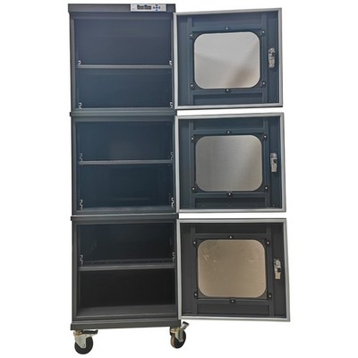 728L Electronic Dry Cabinet with 1-10% RH Humidity Range 110V Dry Box for Lab