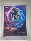 JUSTIN JEFFERSON 2025 TOPPS CHROME GAME GENIES SSP #GG-6 VIKINGS Q3882