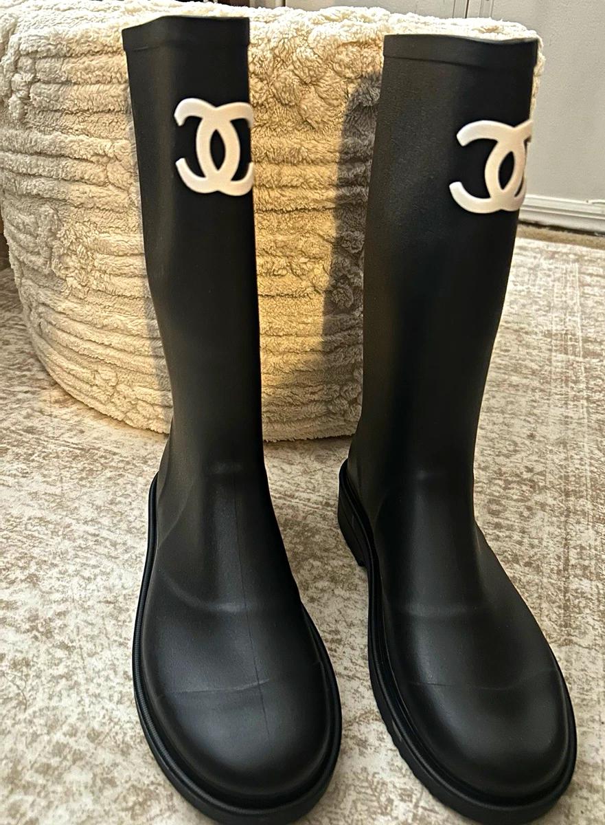 CHANEL Logo Boots for Women for sale | eBay