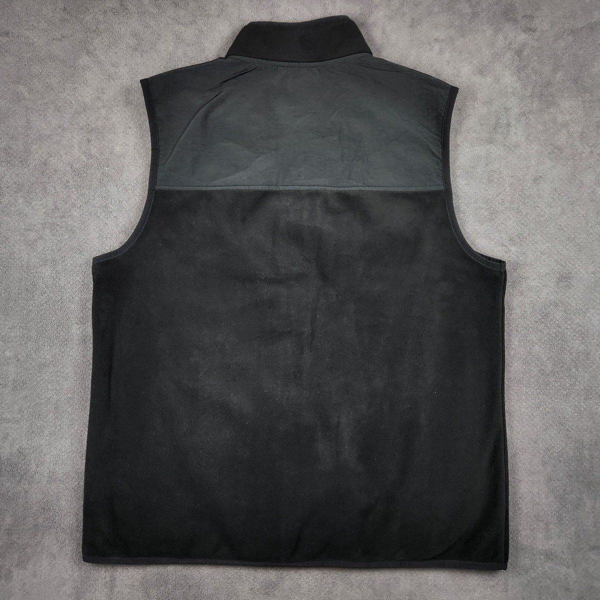 Telluride Clothing Co Sherpa Vest Mens XXL Black Fleece Full Zip