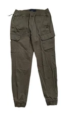 Abercrombie & Fitch Pants Mens Size Small (30x27) Dark Olive Cargo Tech Joggers