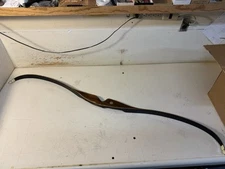 Vintage 1953 Bear Archery Glass Powered Grizzly Recurve Bow Right Hand 58” 45 Lb