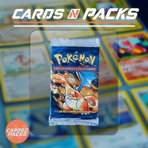 Booster Pokémon Set de Base Édition 1 DRACAUFEU - Léger - Neuf & Scellé