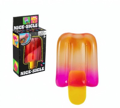 NeeDoh Ice Cream Nice-Sicle/Jellyfish Jelly Squish Squeeze Stress Relief Fidget