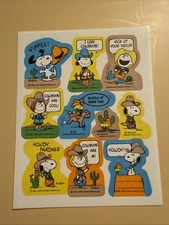 Vintage Stickers Sheet