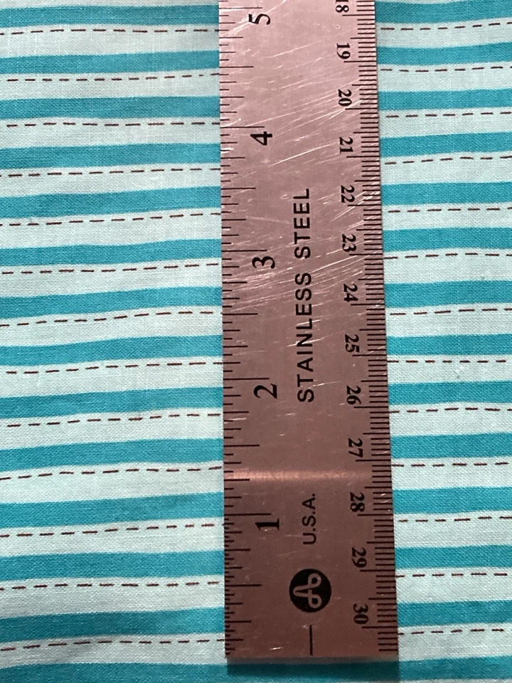 Telas Windham a rayas verdes flor Laurie Bird 5-3/4 yardas x 44" de ancho Foto 2 de 3