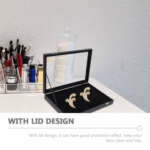 2pcs Pin Display Case Brooch Storage Box Medal Display Case Multi Purposes - Picture 2 of 12