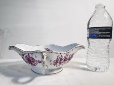 Herend Porcelain Indian Basket Raspberry Grav...