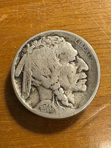 1914-D Buffalo Nickel Fine Condition SKU#38809
