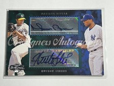Mariano Rivera & Huston Street 2006 Topps Co-Signers #CS-32 SIGNED CARD MINT