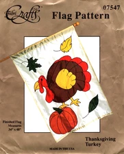 Thanksgiving Turkey Flag Frostline Sewing Pattern 07547