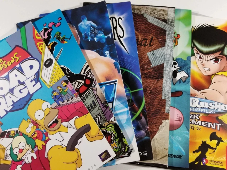 Playstation 2 PS2 Jogo de Instruções Manual ¤ Título Escolha Escolha Escolha C - F - Imagem 2 de 4