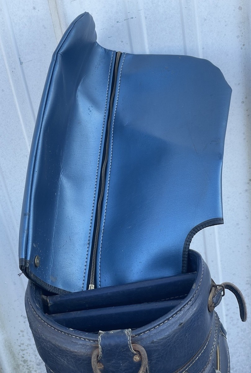 激レア！アメリカ製！HOT-Z ProGroup,lnc.キャディバッグ Vintage Hot-z Leather/cloth/vinyl Golf Bag Black Pro Group Inc - Etsy