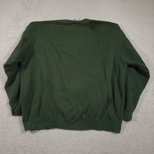 Vintage Lee Sport Sweatshirt Mens 2XL Green 1892 Football Crewneck Pullover 90s - Picture 15 of 17