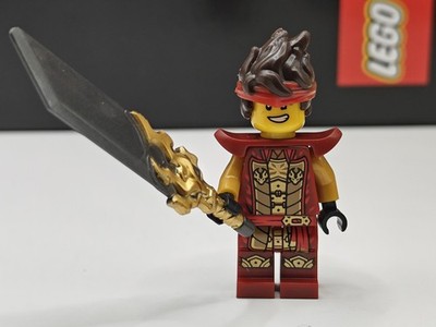 NEW Ninjago Kai Master of Fire Custom Lego Minifigure 71846 Fire Knight Mech
